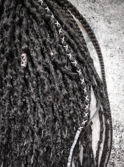 Black Goth Dreads 