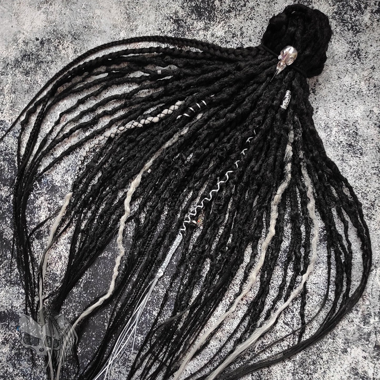 Black Synthetic Dreads Extensions