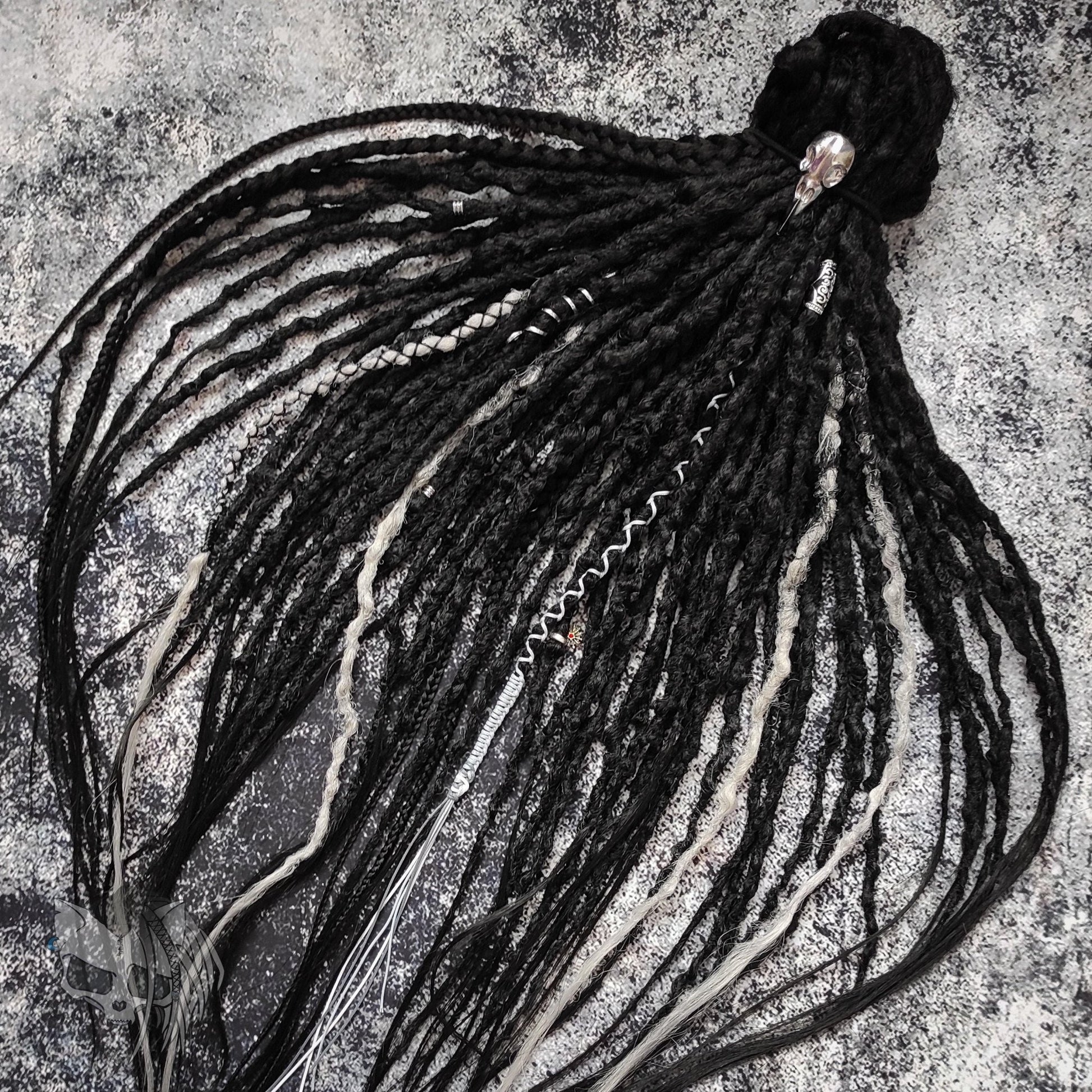 Black Synthetic Dreads Extensions