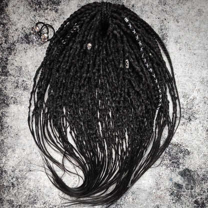 Black Synthetic Dreadlocks