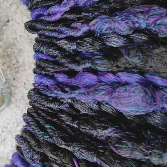 Black Purple Goth Dreads video